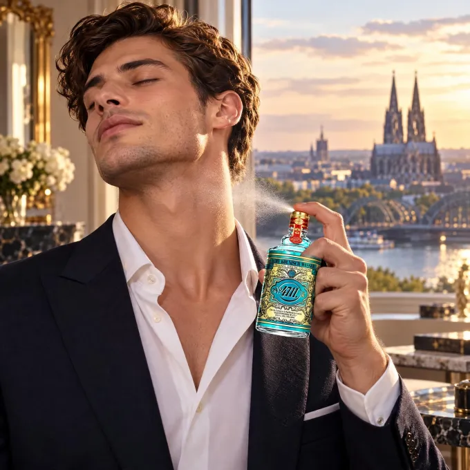 4711 Original Eau de Cologne in elegante ambientazione fresca e agrumata