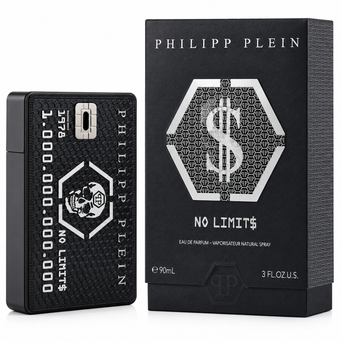 Philipp Plein No Limits Eau de Parfum Uomo 90 ml con confezione originale