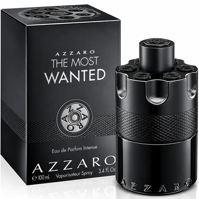 Azzaro The Most Wanted Eau de Parfum Intense Uomo 100 ml con flacone e confezione