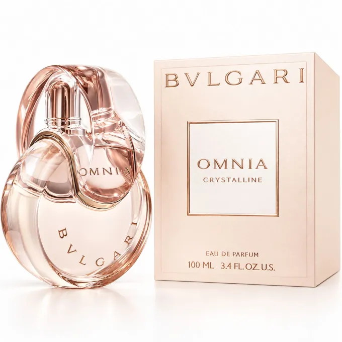 Bvlgari Omnia Crystalline Eau de Parfum Donna 100 ml con confezione