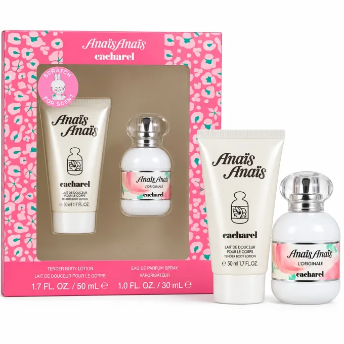 Cacharel Anais Anais Set Donna con Eau de Toilette 30 ml e Body Lotion 50 ml nella confezione originale