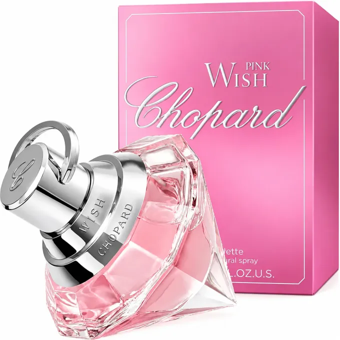 Chopard Pink Wish Eau de Toilette Donna 75 ml con flacone e confezione originale