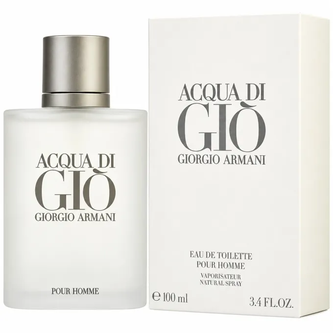 Giorgio Armani Acqua di Gi&ograve; Pour Homme Eau de Toilette 100 ml con flacone e confezione originale