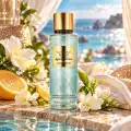 Victoria&rsquo;s Secret Aqua Kiss Shimmer in ambientazione estiva acquatica