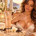 Victoria&rsquo;s Secret Bare Vanilla Shimmer applicata sul d&eacute;collet&eacute;