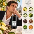 Note olfattive Essenza Deodorante con agrumi rosmarino vetiver patchouli e muschio