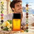 Illustrazione dedicata agli ingredienti di Azzaro Pour Homme Eau de Toilette nel formato da 100 ml