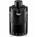 Flacone nero con fascia a rombi di Azzaro The Most Wanted Eau de Parfum Intense 100 ml