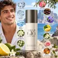 Ingredienti illustrati del deodorante spray uomo Giorgio Armani Acqua di Gi&ograve; nel formato da 150 ml