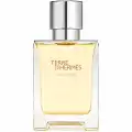 Flacone Terre d&rsquo;Herm&egrave;s Eau Givr&eacute;e 100 ml in vetro smerigliato con dettagli metallici