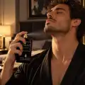 Ambientazione illustrativa con Simone Andreoli Don&rsquo;t Ask Me Permission EDP Intense unisex 100 ml