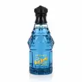 Flacone Versace Blue Jeans EDT Uomo 75 ml dal caratteristico design blu
