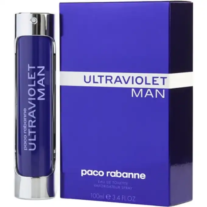 Paco Rabanne Ultraviolet Man Eau de Toilette 100 ml flacone originale uomo