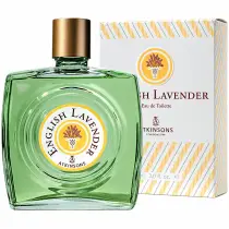 Flacone e confezione di Atkinsons English Lavender Eau de Toilette nel formato da 320 ml