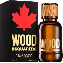 Dsquared2 Wood Eau de Toilette Uomo 50 ml con flacone e confezione originale