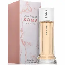 Laura Biagiotti Roma Fiori Bianchi Eau de Toilette Donna 100 ml con flacone e confezione