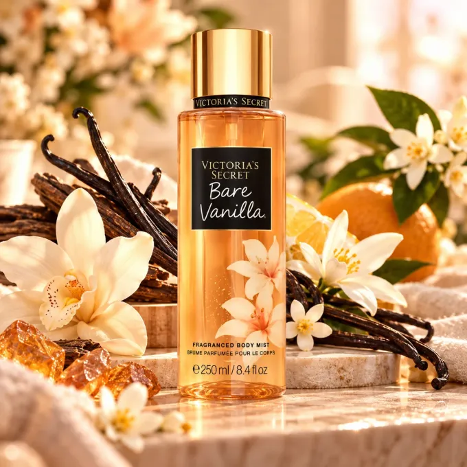 Ingredienti e note profumate Victoria&rsquo;s Secret Bare Vanilla Body Mist 250 ml