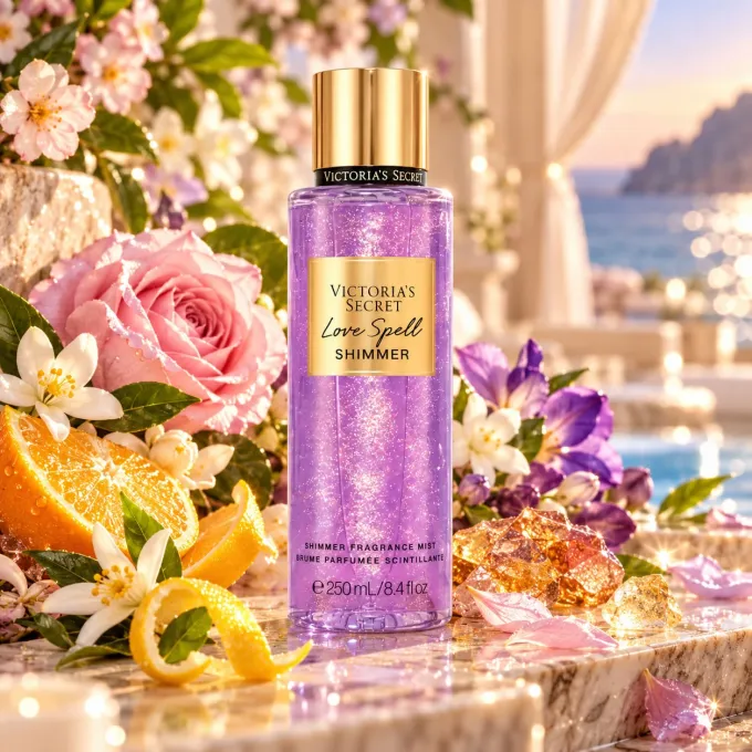 Love Spell Shimmer con agrumi fiori e note aromatiche fresche